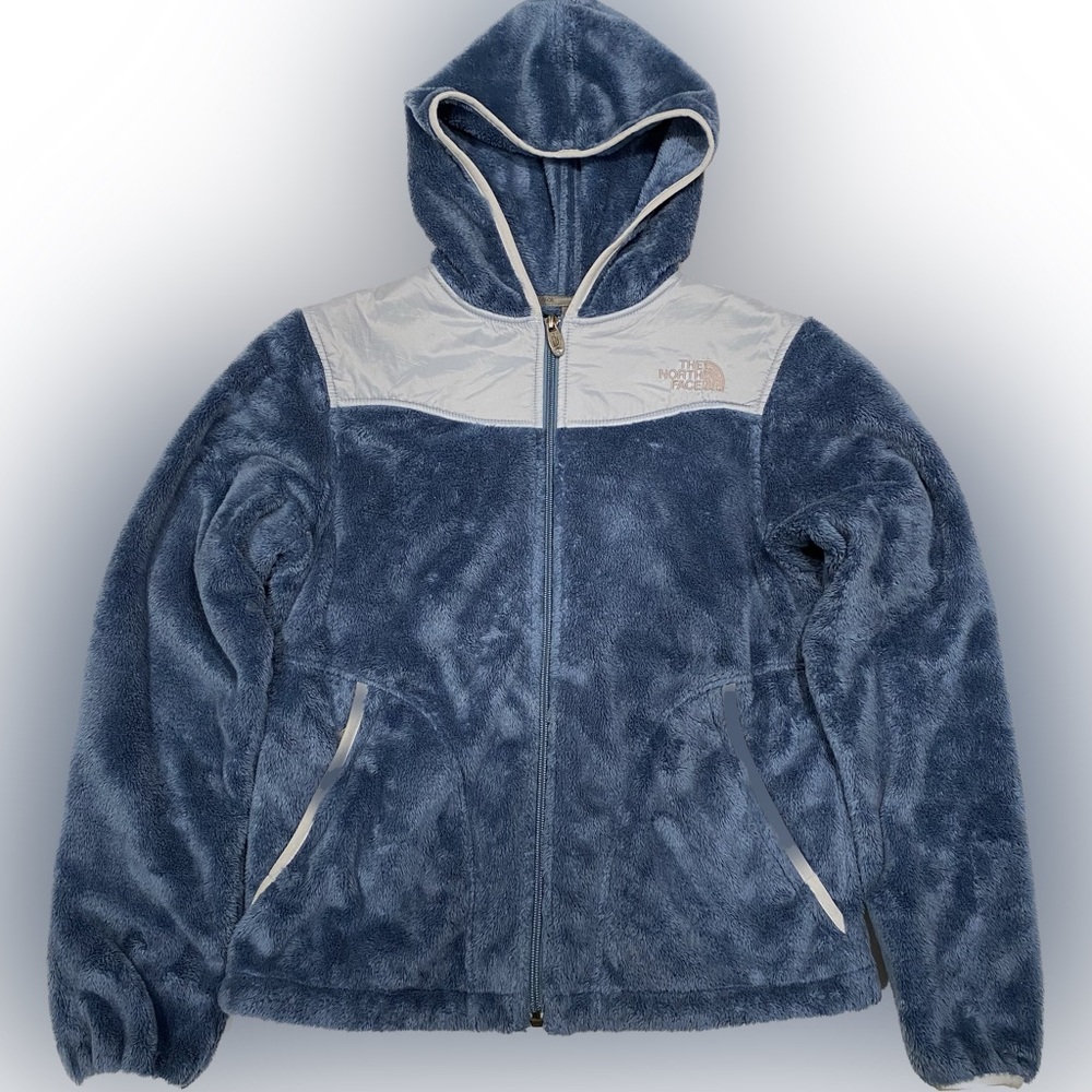The North Face Fuzzy Jacket, Women’s Small, Blue